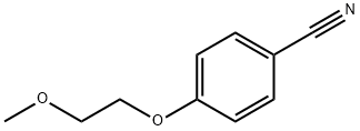 4-(2-メトキシエトキシ)ベンゾニトリル 化学構造式
