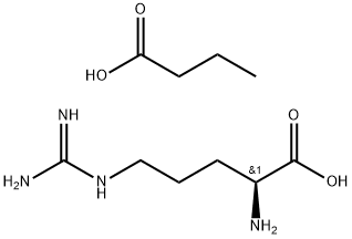 精氨酸丁酸盐, 80407-72-3, 结构式