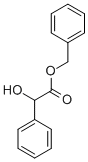 rac-(R*)-ヒドロキシフェニル酢酸ベンジル 化学構造式