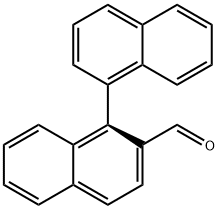 [1,1'-BINAPHTHALENE]-2-CARBOXALDEHYDE 化学構造式