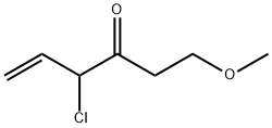 5-Hexen-3-one,  4-chloro-1-methoxy- 结构式