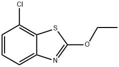 Benzothiazole, 7-chloro-2-ethoxy- (9CI) Struktur