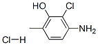 3-amino-2-chloro-6-methyl-phenol hydrochloride Struktur