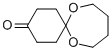 7,12-DIOXASPIRO(5,6)DODECANE-3-ONE, 80427-20-9, 结构式