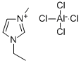 テトラクロロアルミン酸1-エチル-3-メチルイミダゾリウム 化学構造式