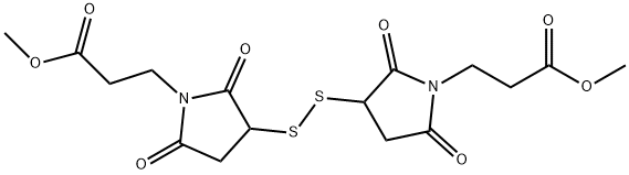dimethyl-3,3'-dithiobis-succinimidylpropionate Structure