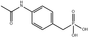4-(acetylamino)benzylphosphonate Structure