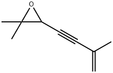 Oxirane, 2,2-dimethyl-3-(3-methyl-3-buten-1-ynyl)- (9CI) Structure