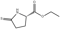 ethyl 5-thioxo-L-prolinate Structure