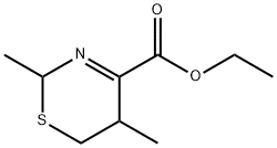 2H-1,3-Thiazine-4-carboxylicacid,5,6-dihydro-2,5-dimethyl-,ethylester(9CI) 结构式