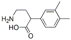 Benzeneacetic acid, alpha-(2-aminoethyl)-3,4-dimethyl- (9CI) 结构式