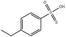 Benzenesulfonothioic acid, 4-ethyl- (9CI) Struktur