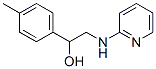Benzenemethanol, 4-methyl-alpha-[(2-pyridinylamino)methyl]- (9CI) 结构式