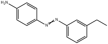 Benzenamine, 4-[(3-ethylphenyl)azo]- (9CI) Struktur