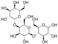 4-O-(4-O-alpha-galactopyranosyl-beta-galactopyranosyl)glucopyranose Struktur