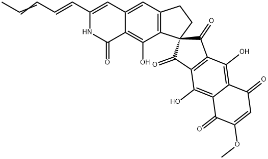 弗德利卡霉素 A,80455-68-1,结构式