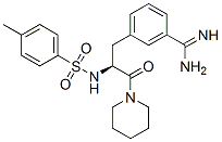 N(alpha)-(4-toluenesulfonyl)-3-amidinophenylalanylpiperidine Struktur