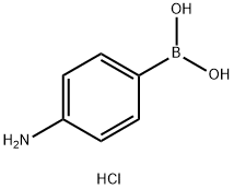 4-AMINOPHENYLBORONIC ACID HYDROCHLORIDE Struktur