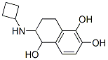 2-cyclobutylamino-5,6-dihydroxy-1,2,3,4-tetrahydro-1-naphthalenol,80462-91-5,结构式