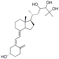 23,24,25-trihydroxyvitamin D3 Struktur