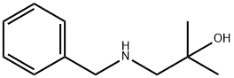 1-(ベンジルアミノ)-2-メチルプロパン-2-オール 化学構造式