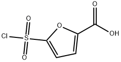5-磺酰氯呋喃-2-甲酸, 80466-76-8, 结构式