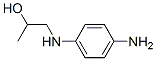 1-[(4-アミノフェニル)アミノ]-2-プロパノール 化学構造式