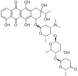 trisarubicinol Structure