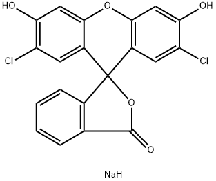2ˊ,7ˊ-二氯荧光素钠, 80471-69-8, 结构式
