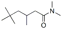 N,N,3,5,5-ペンタメチルヘキサンアミド 化学構造式