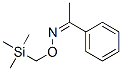 1-Phenylethanone O-(trimethylsilylmethyl)oxime Structure