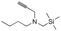 N-(2-Propynyl)-N-(trimethylsilylmethyl)-1-butanamine Structure