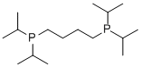 1,4-ビス(ジ-i-プロピルホスフィノ)ブタン, min. 98% 化学構造式