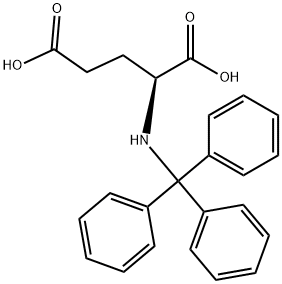 N-TRITYL-L-GLUTAMIC ACID Struktur