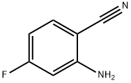 2-氨基-4-氟苯腈 结构式