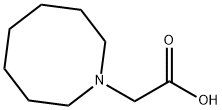 氮杂环辛烷-1-基乙酸, 805180-08-9, 结构式