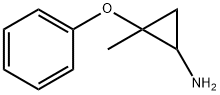 Cyclopropanamine,  2-methyl-2-phenoxy- Struktur