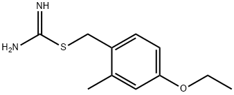 Carbamimidothioic acid, (4-ethoxy-2-methylphenyl)methyl ester (9CI) Struktur