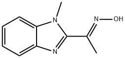 Ethanone, 1-(1-methyl-1H-benzimidazol-2-yl)-, oxime, (E)- (9CI) Structure