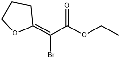 ETHYL Z-BROMO-(DIHYDROFURAN-2-YLIDENE)ACETATE Struktur