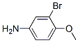 3-BROMO-4-METHOXYANILINE, 80523-34-8, 结构式