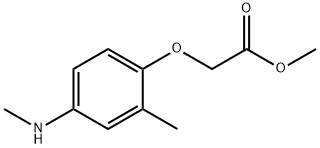 805237-82-5 Acetic acid, [2-methyl-4-(methylamino)phenoxy]-, methyl ester (9CI)