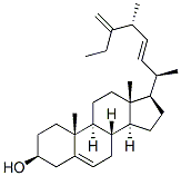 (22E,24R)-24,26-dimethylcholesta-5,22,25(27)-trien-3beta-ol Structure