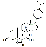 5 alpha-ergostane-3 beta,5,6 beta,7 beta-tetrol Structure