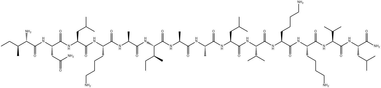 MAST CELL DEGRANULATING PEPTIDE HR-1 Structure