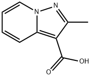 2-甲基吡唑并[1,5-A]吡啶-3-羧酸, 80537-08-2, 结构式