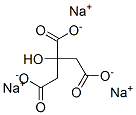 trisodium 2-hydroxypropane-1,2,3-tricarboxylate 结构式