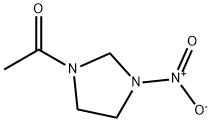 Imidazolidine, 1-acetyl-3-nitro- (9CI) Struktur