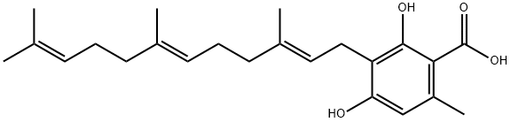 灰叶酸, 80557-12-6, 结构式
