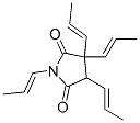 3-(tetrapropenyl)pyrrolidine-2,5-dione Struktur